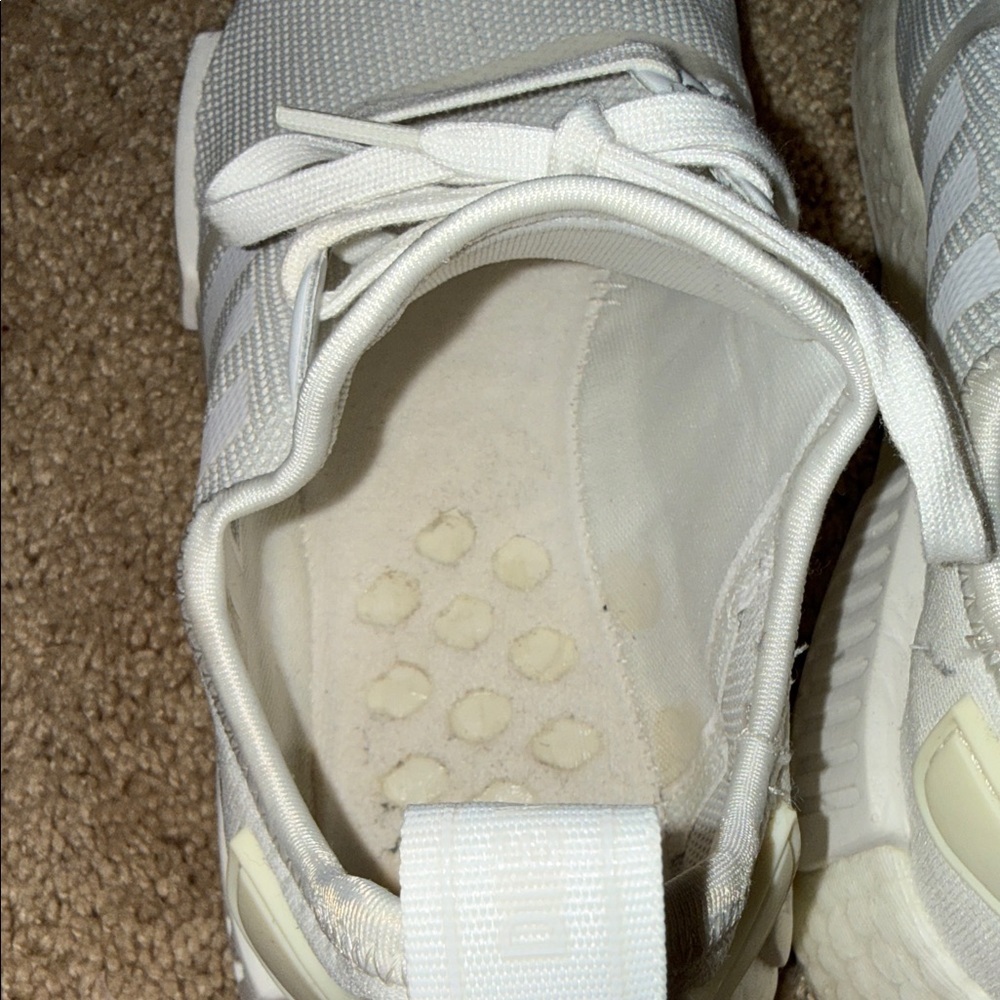 adidas White Sneaker with Off-White Accents - Picture 5 of 9